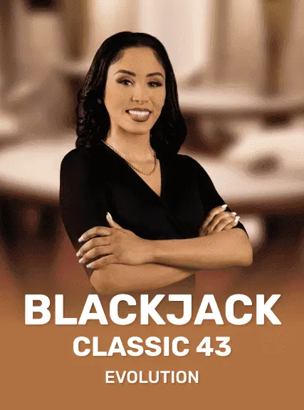 Blackjack Classic 43 game tile